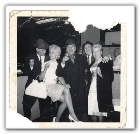 dad and ray and friends